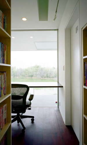 開放感のあるスタディルーム
