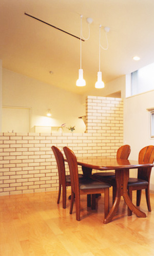 ダイニングとキッチン