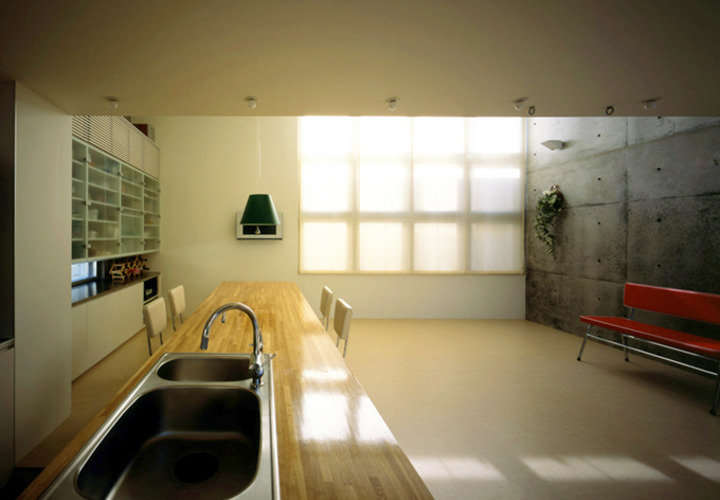 カフェのようなオープンキッチン