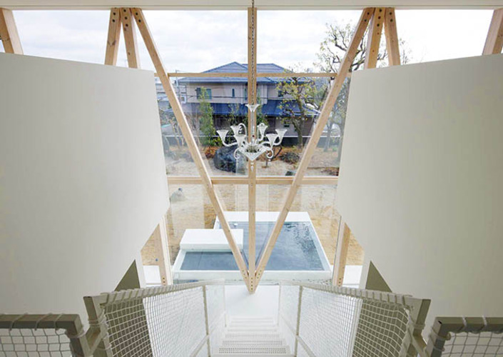 GREEN HOUSE、2階より