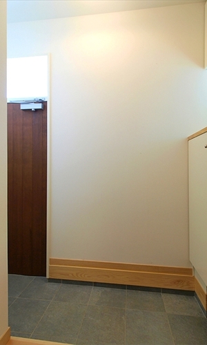 （半畳の狭い玄関が）３倍に広がった玄関