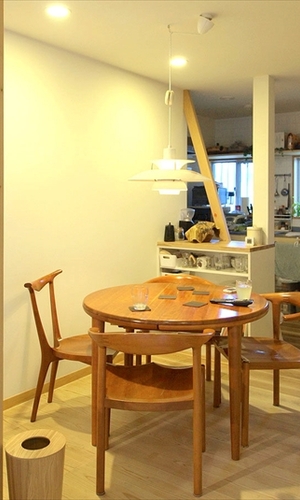 落ち着くダイニング