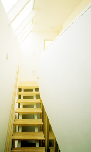 天窓から差し込む光