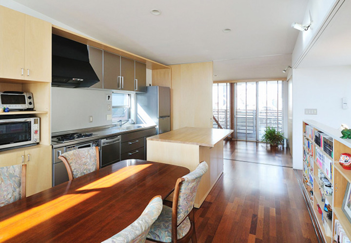 2階LDK北側を見る