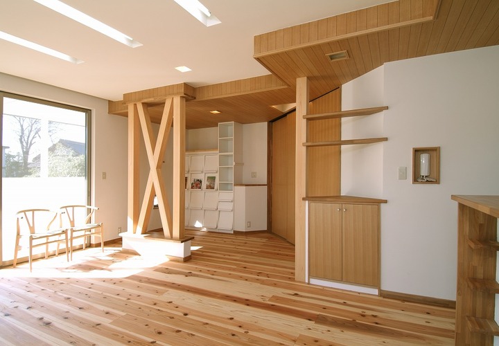 杉フローリングの柔らかな温かみ