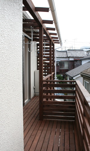 外にも回遊廊下を