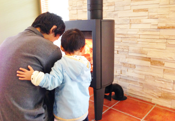 薪ストーブのある暮らし