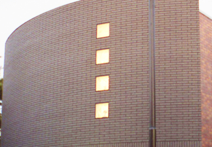 外観の部分拡大