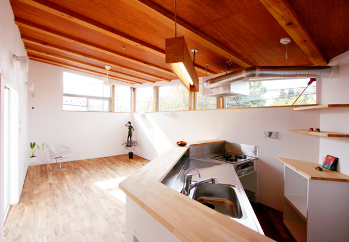 オリジナルキッチン。