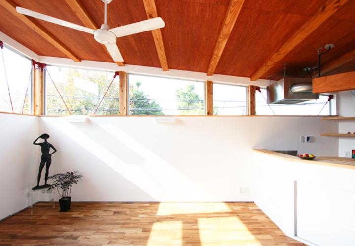 ハイサイドライトの光は刻々と変化する。