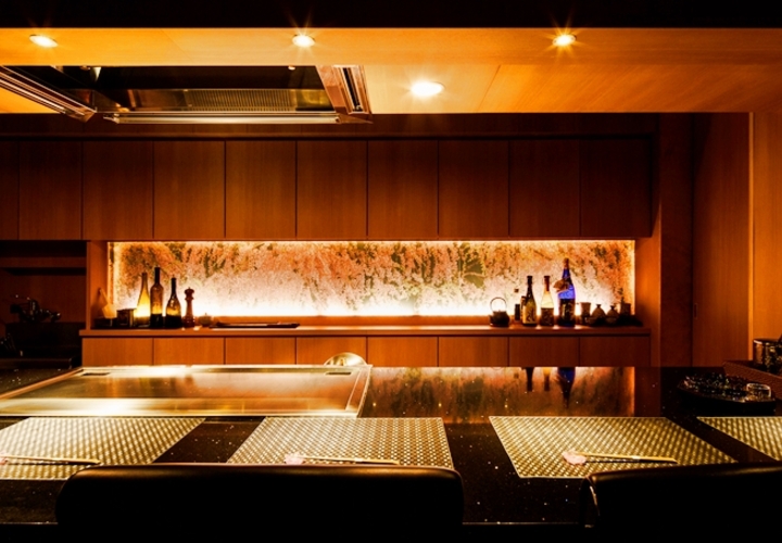 鉄板焼きカウンター