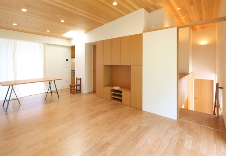 生活の場が繋がる空間