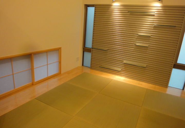 ガルバな床間壁