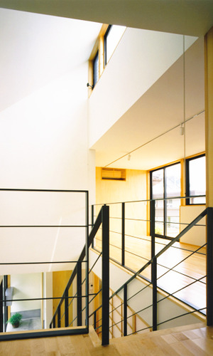 採光を考えた階段