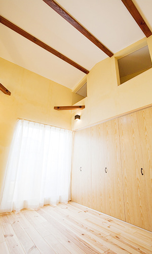 大容量の収納スペース