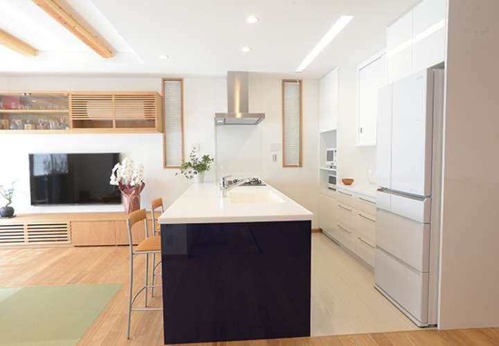 オープンキッチン