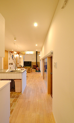 バイクガレージのある住まい