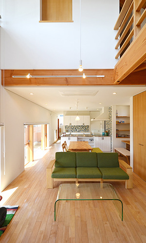 バイクガレージのある住まい