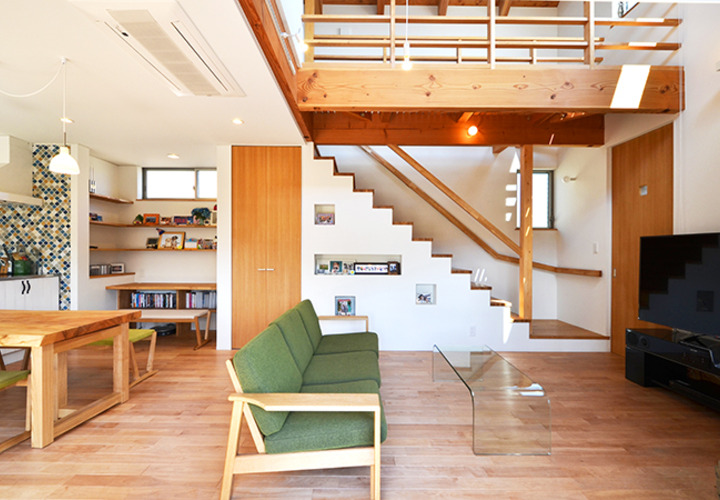 バイクガレージのある住まい