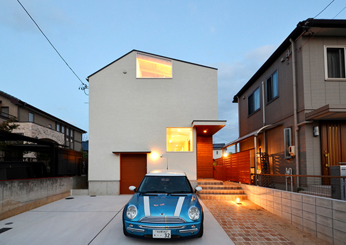 バイクガレージのある住まい