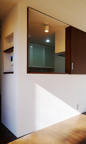 引戸で空間を仕切る