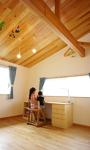 広々とした子供のスペース