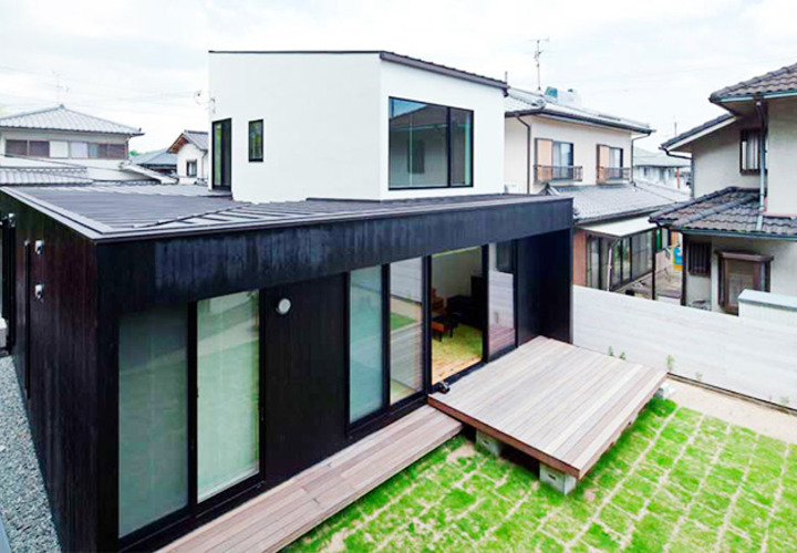 上から見下ろした外観。