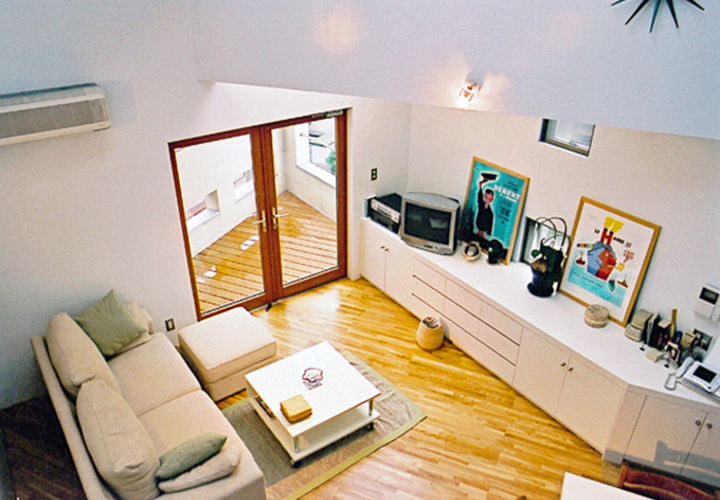 プライバシーを保ちながら外部を感じられる