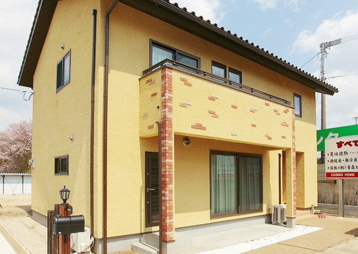 吹き抜け天井のお家