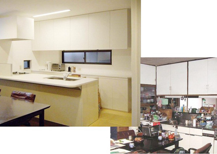 戸建リノベーション(築45年昭和の家を気分も一新)