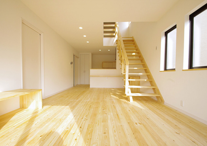 機能的な木の家