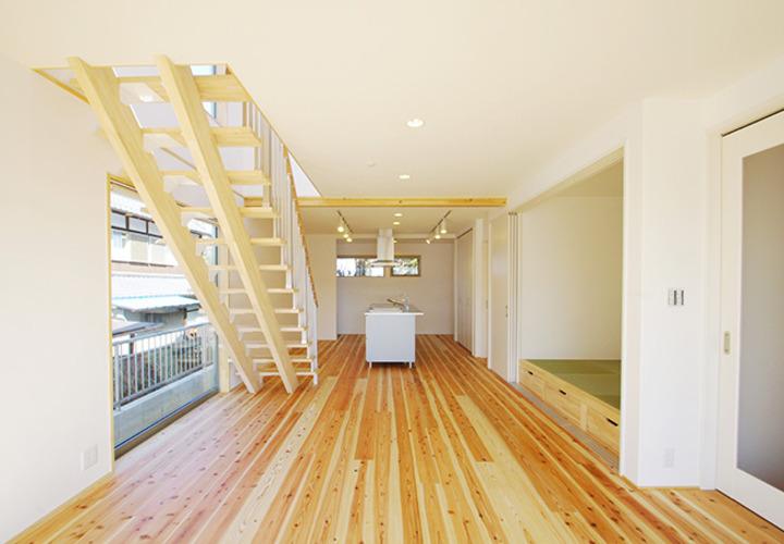 明るいワンルーム大空間のLDK＋畳ｽﾍﾟｰｽ