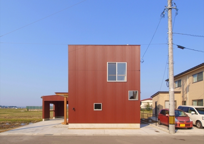 ２層ワンルームの家