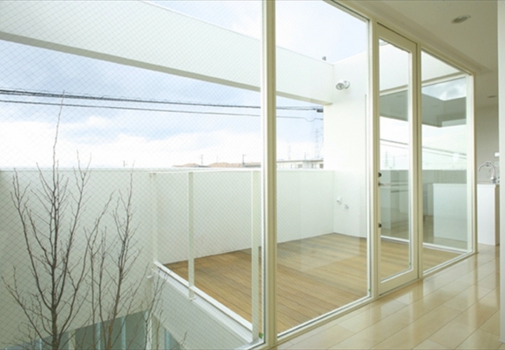 中庭～バルコニー