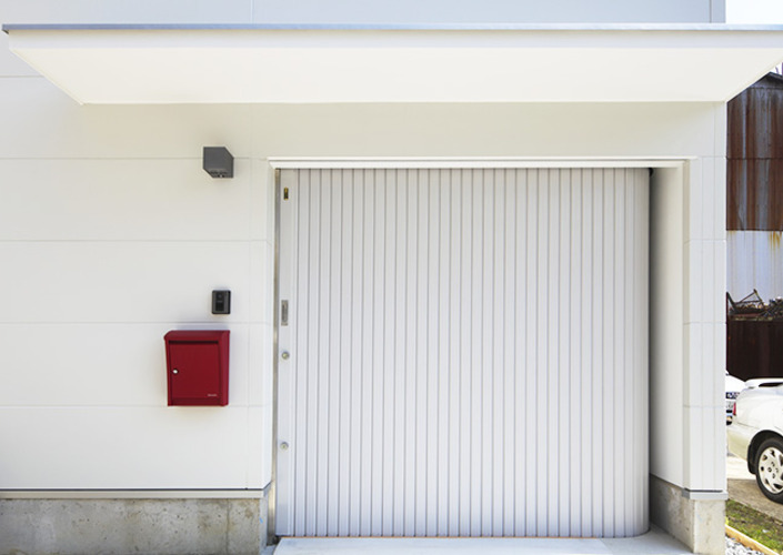 北側採光の狭小住宅