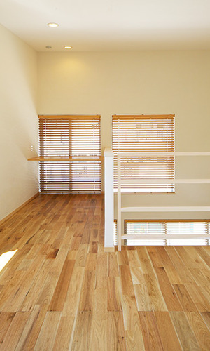 階下の気配が伝わる３Ｆスペース