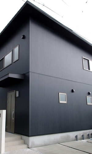 シンプルな外観