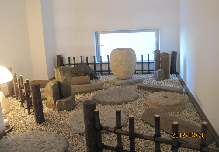 家の中にある落ち着ける砂利スペース