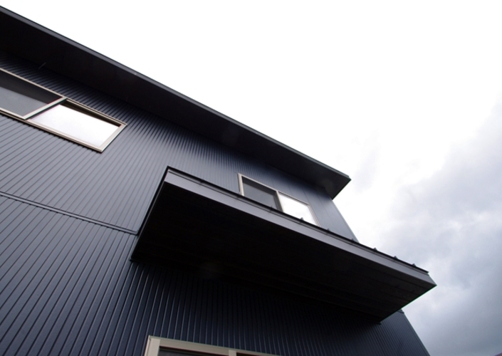 コンパクト大空間の家