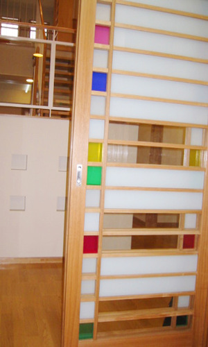 建主さんも参加の建具デザイン