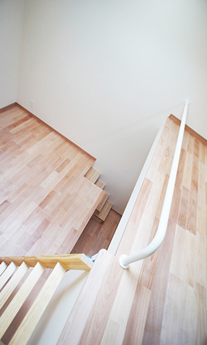 無垢材をふんだんに使った子供部屋