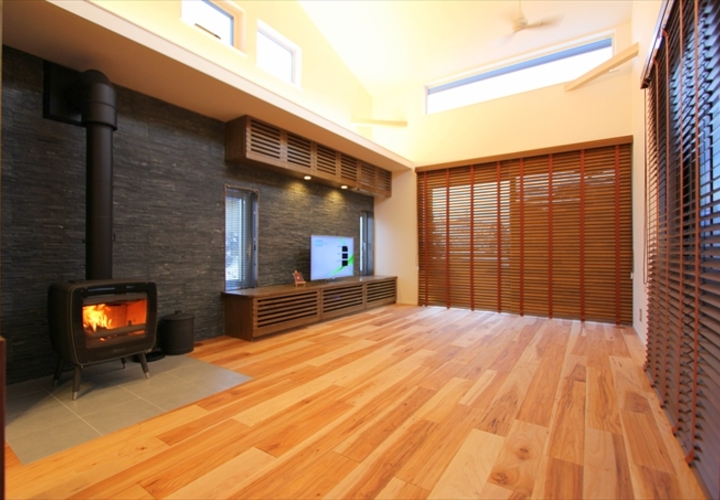 開放的なリビング