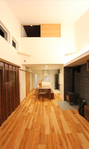 開放的なリビング