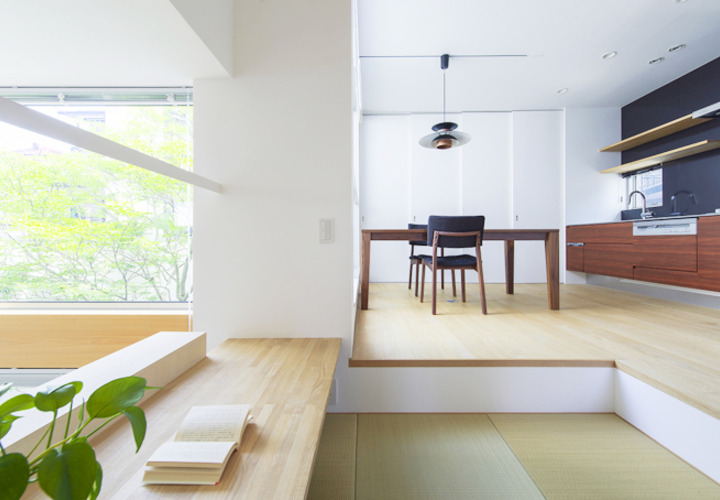 中庭を望むＬＤＫ