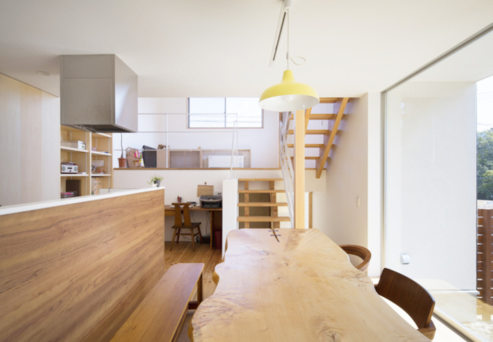 スキップフロアのＬＤＫ