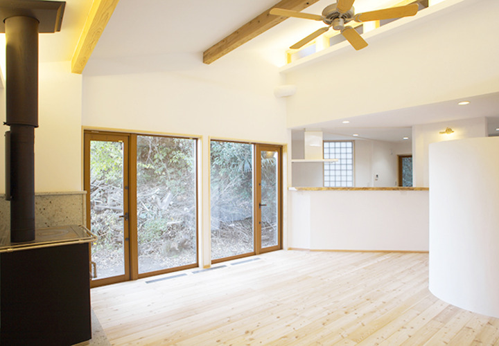 ナチュラルな雰囲気のリビング