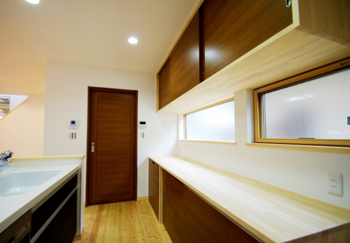 キッチン造作棚