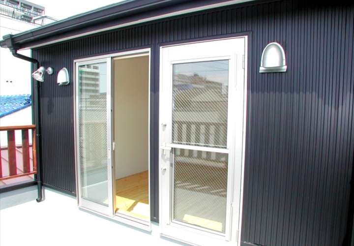 バルコニー(狭小住宅）