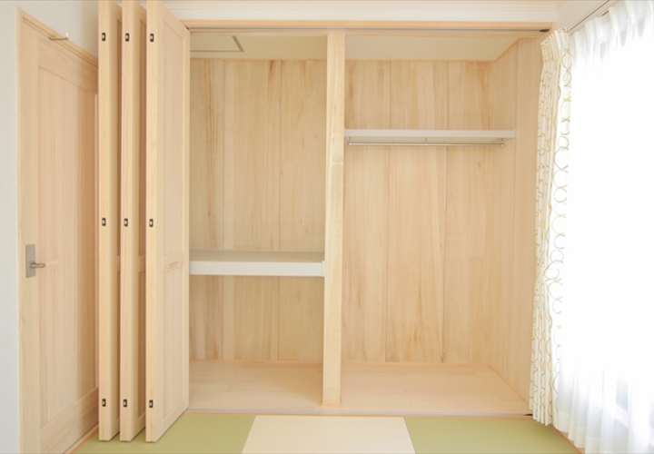 無垢材の建具