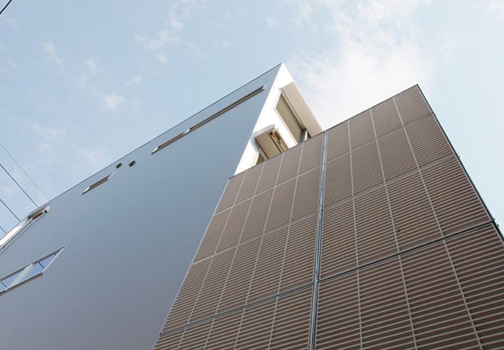 プライバシーを確保する外観